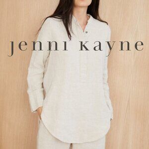 JENNI KAYNE 100% Linen Tunic. NWOT S